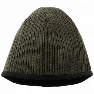 Шапка мужская Jack Wolfskin Stormlock Rip Rap Cap burnt olive