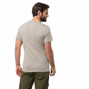 Футболка мужская Jack Wolfskin Palm Cove T M dusty grey