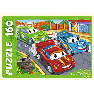 Пазл Рыжий Кот Яркие тачки ПУ160-0636