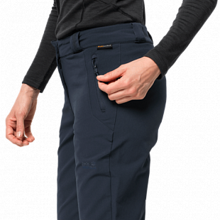Брюки женские Jack Wolfskin Activate Thermic Pants Women midnight blue
