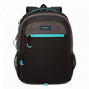 Городской рюкзак GRIZZLY RU-132-4 /2 black/blue