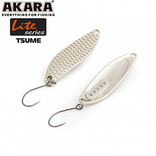 Блесна колебалка Akara Lite Series Tsume 30 Sil AT-30-2-SIL