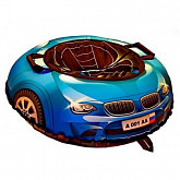 Тюбинг RT Эксклюзив Super Car BMW автокамера 100 см blue