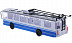 Игрушка Tehnopark Машина Технопарк Троллейбус SB-14-02
