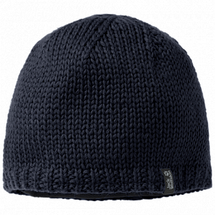 Шапка мужская Jack Wolfskin Stormlock Knit Cap night blue