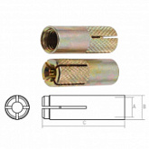 Анкер забиваемый Starfix М20х25х80 мм SMP-61256-1