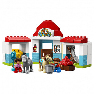 Конструктор LEGO Duplo Конюшня на ферме 10868