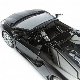 Масштабная модель автомобиля Maisto 1:24 Ламборгини Авентадор (31504) black