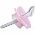 Пустышка анатомическая силиконовая Canpol babies Let’s Celebrate 0-6 мес. (23/279_pin) pink