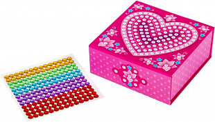 Шкатулка со стразами Десятое Королевство Сердечко 01727