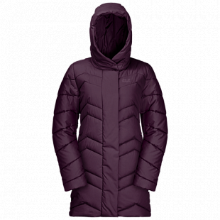 Пальто женское Jack Wolfskin Kyoto Coat W aubergine