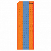 Самонадувающийся коврик BTrace Basic 2,5 orange/grey