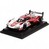 Машинка Bburago 1:24 Porsche 963 (2024) (18-28042) #6 Qatar Race