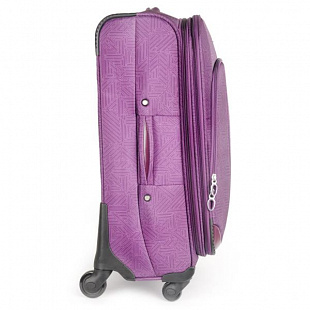 Чемодан малый Polar 20" 3-ой Р8383 purple