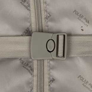 Чемодан малый Polar П7097 grey