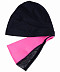 Шапочка для плавания детская 25Degrees Duplo 25D21015A black/pink