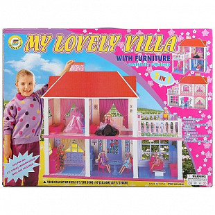 Игровой набор Shifeng Toys My Lovely Villa Домик Для Кукол 6980