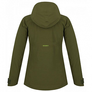 Куртка горнолыжная женская Husky Gombi L dark green
