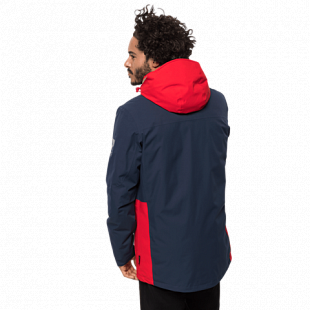 Куртка мужская Jack Wolfskin 365 Millennial Parka M night blue peak red