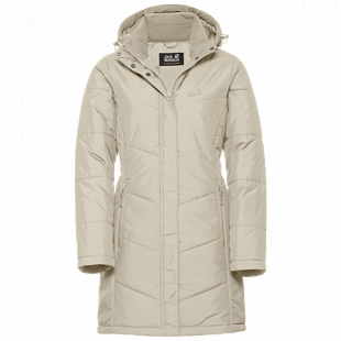 Пальто женское Jack Wolfskin Svalbard Coat Women white sand