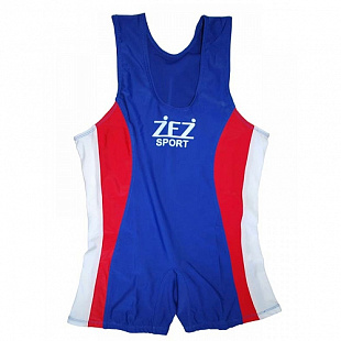 Трико для вольной борьбы Zez Sport LIFT Blue/Red/White