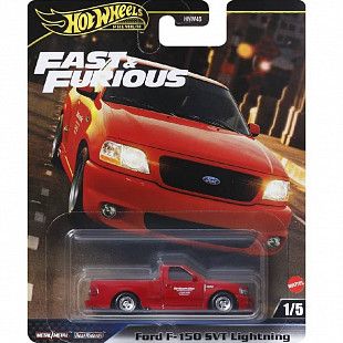 Машинка Hot Wheels Premium Ford F150 SVT Lightning (HRV11 HYP75)