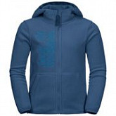 Джемпер детский Jack Wolfskin Stony Peak Jacket Kids ocean wave