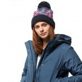 Шапка женская Jack Wolfskin Hopewell Rocks Cap Women ocean wave