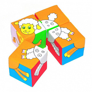 Игрушка кубики Мякиши Собери картинку 236