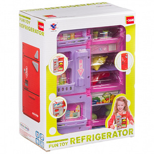 Игрушка пластмассовая на батарейках Fun Toy Холодильник 14006