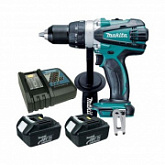 Дрвель-шуруповерт аккумуляторная Makita DDF458RFE