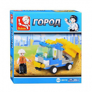 Конструктор Sluban Городская серия Самосвал M38-B0178