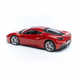 Коллекционная машина Bburago 1:24 Ferrari 488 GTB (18-26013) Red