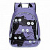Рюкзак школьный GRIZZLY RG-068-1 /2 lavender