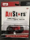 Машинка Maisto 1:64 2014 Corvette Stingray Convertible (15504) silver