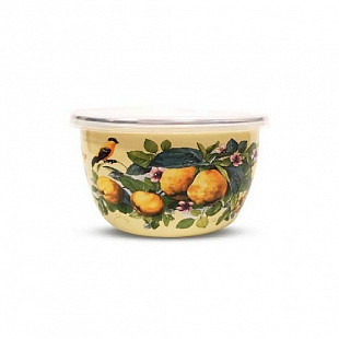 Миска с пластиковой крышкой 342117 1,1л