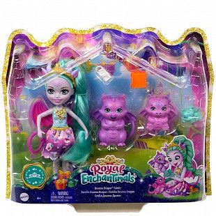 Игровой набор Enchantimals Семья Дианны Дракон (GYJ09)