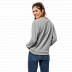 Пуловер женский Jack Wolfskin Logo Sweatshirt W light grey
