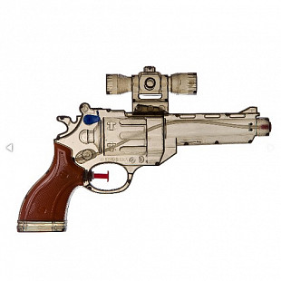 Водный пистолет Bondibon "Наше Лето" CH8016-1D