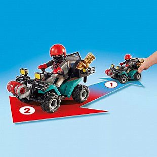 Игровой набор Playmobil Грабитель на Квадроцикле (6879)