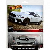 Машинка Hot Wheels Premium 1:43 2021 Ford Mustang Mach 1 Duzy (HMD41 HMD45)
