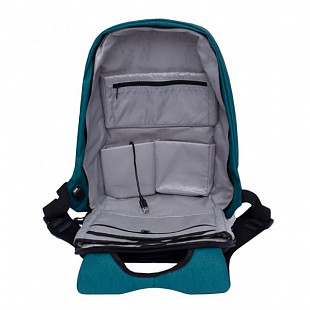 Рюкзак GRIZZLY RQ-920-1 black/turquoise