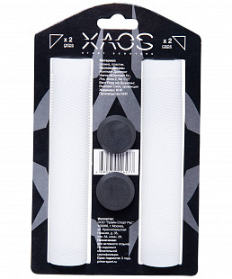Грипсы для трюкового самоката XAOS Monochrome transparent