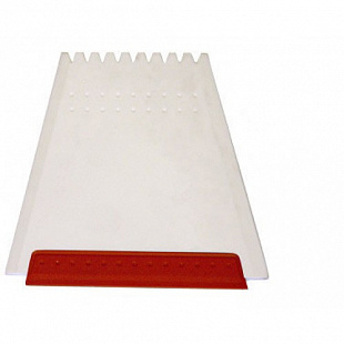 Скребок автомобильный Walz 32012 white/red