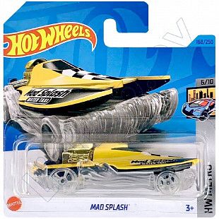 Машинка Hot Wheels Базовой коллекции Mad Splash 168/250 (5785 HKG94)