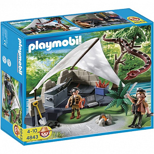 Игрушка Playmobil Лагерь искателей сокровищ 4843