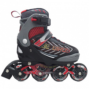 Роликовые коньки Amigo Blue Birds red