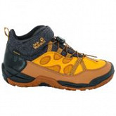 Ботинки детские Jack Wolfskin Jungle Gym Texapore Mid K jaguar