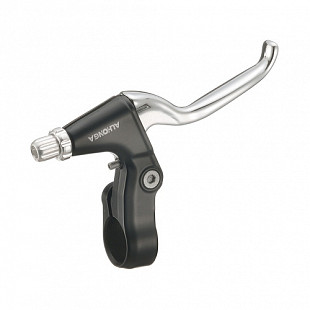 Тормозные ручки для V-brake Alhonga HJ-296ADV под 3 пальца black/silver ZTB12627