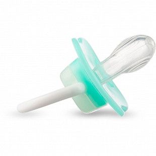 Пустышка Canpol babies Toys Силиконовая Симметричная 0-6 мес. (23/291) turquoise